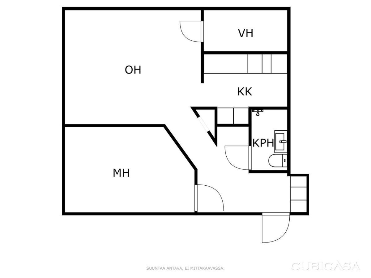 קופיו City Apartment Haapaniemenkatu מראה חיצוני תמונה